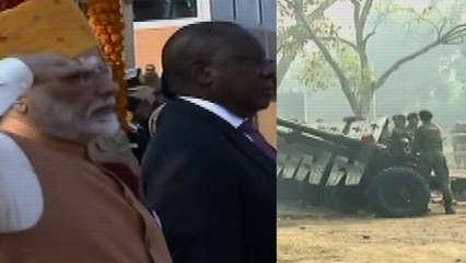 Watch: Traditional 21-gun salute at Republic Day parade