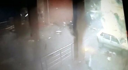 Hastaneyi Vuran Hortum Güvenlik Kamerasında