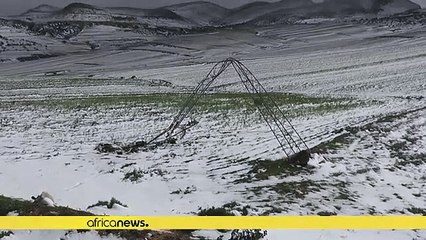 Une vague de froid et de neige en Tunisie fait deux morts