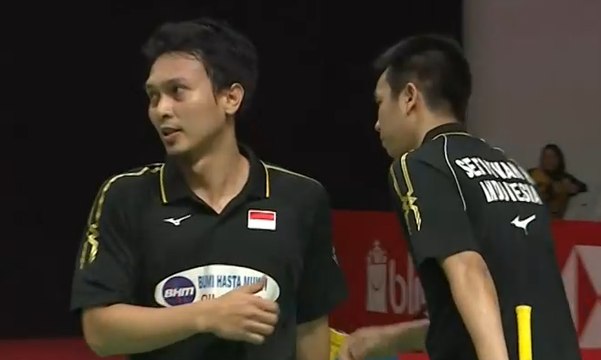 Hendra/Ahsan Pastikan Tiket Final Ganda Putra 