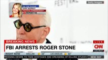 FBI Arrests Roger Stone. #RogerStone #CNN #Breaking #News
