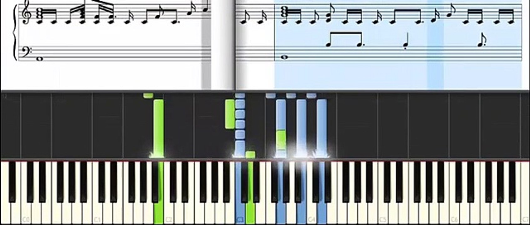 winner - empty piano synthesia (sheet)