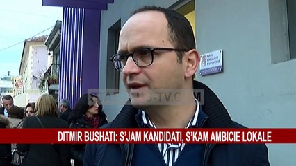 DITMIR BUSHATI: S’JAM KANDIDATI, S’KAM AMBICIE LOKALE