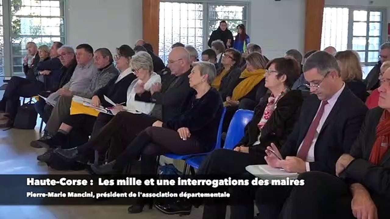 Haute-Corse : Les mille et une interrogations des maires