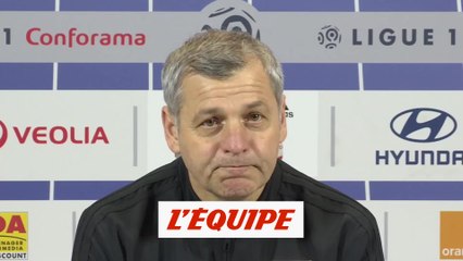 Genesio «Tete est toujours malade» - Foot - L1 - OL