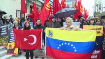 Venezuela Devlet Başkanı Maduro'ya destek yürüyüşü - İSTANBUL