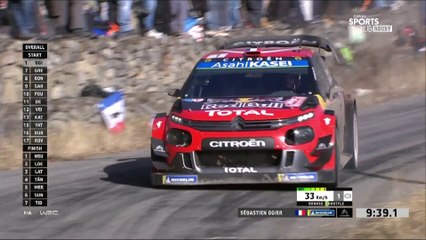 WRC - Rallye Monte-Carlo 2019 : Retour sur la superbe spéciale du jour !