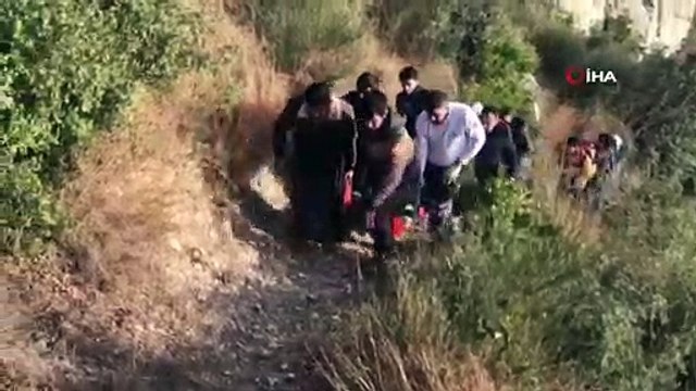 İtfaiye personeli yangın söndürme çalışmalarında yaralandı