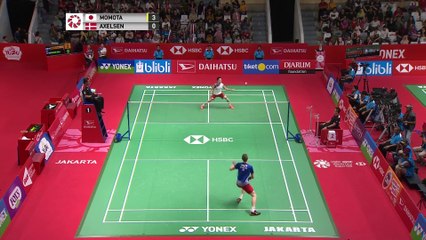 SF - MS - Kento MOMOTA (JPN) [1] vs Viktor AXELSEN (DEN) [6] - BWF 2019