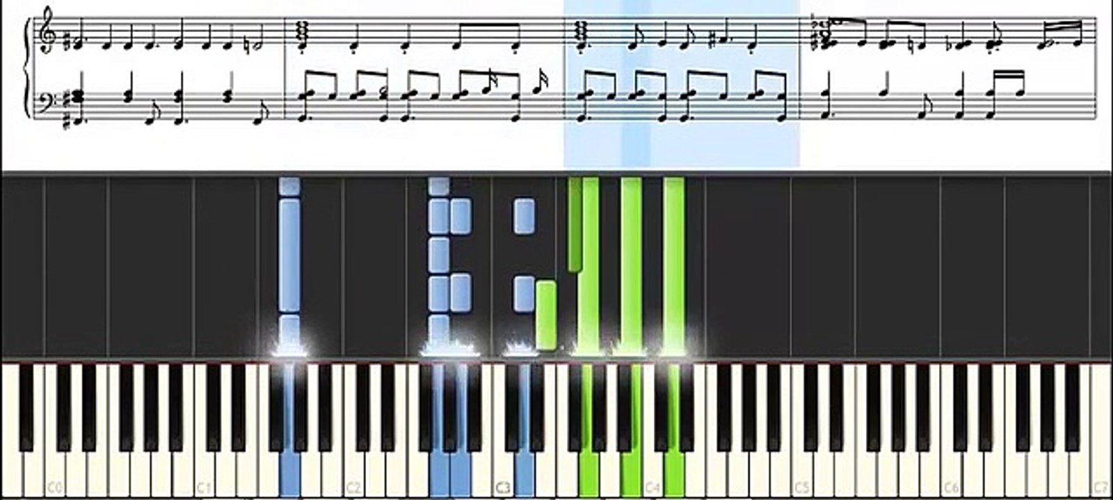 love is feeling - the heir ost - piano synthesia