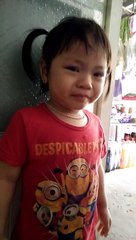 She cried because she was scolded by her mother/How to curb your toddler's fake crying