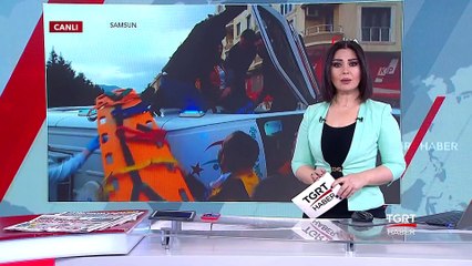 Samsun'da Ambulans İle Otomobil Çarpıştı: 6 Yaralı