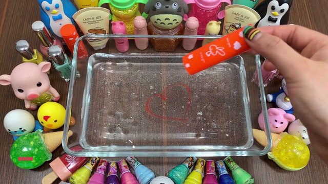 MIXING MAKEUP AND FLOAM INTO FLOAM SLIME AND CLEAR SLIME|SLIME SMOOTHIE| MOST SATISFYING SLIME VIDEO