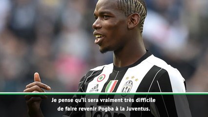 Transferts - Allegri : "Très difficile de faire revenir Pogba à la Juve"