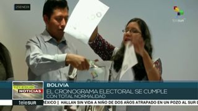 Bolivia, lista para las elecciones primarias de este domingo