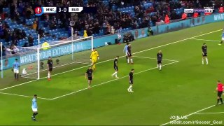 Kevin Long Own Goal HD - Manchester City 4 - 0 Burnley - 26.01.2019 (Full Replay)