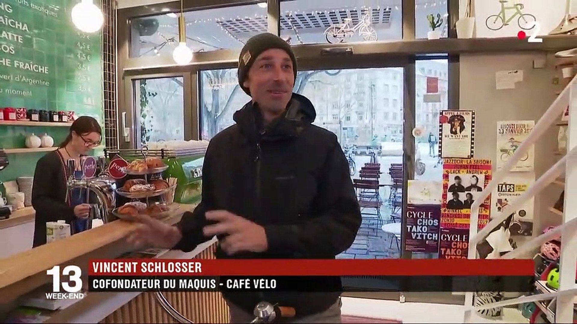Strasbourg : au café-vélo le Maquis, un café et ça repart ! - Vidéo  Dailymotion