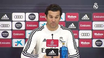 Solari: “Ante el Espanyol hay que poner la intensidad de los últimos partidos”
