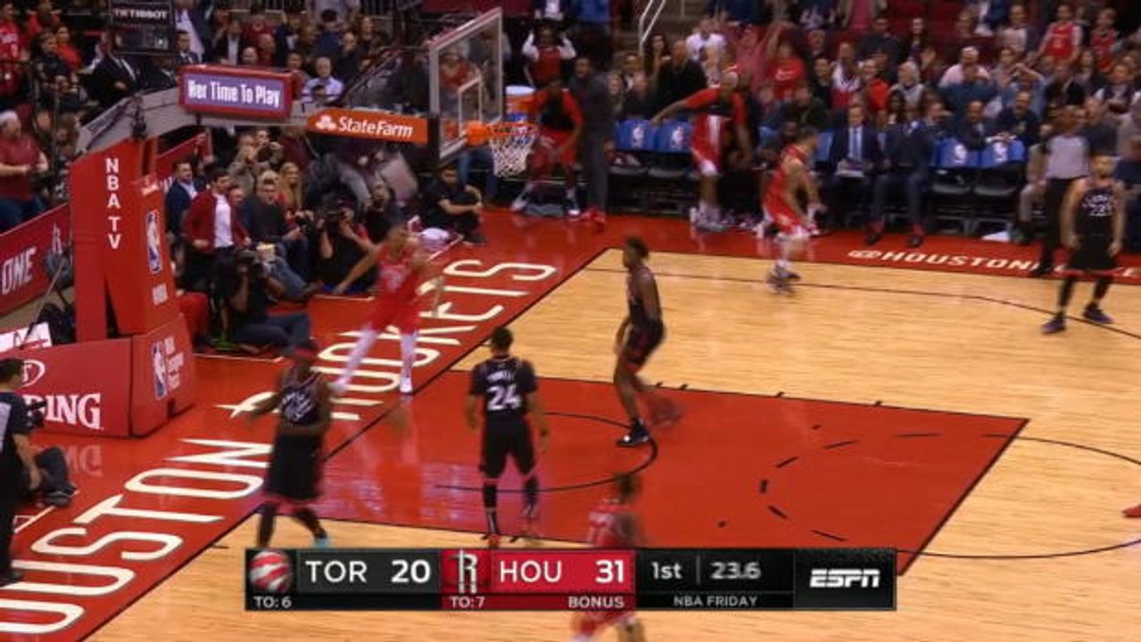 كرة سلّة: ان بي آي: هيوستن روكتس 121-119 تورونتو رابتورز