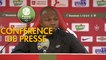Conférence de presse Stade Brestois 29 - FC Sochaux-Montbéliard (1-0) : Jean-Marc FURLAN (BREST) - Omar DAF (FCSM) - 2018/2019