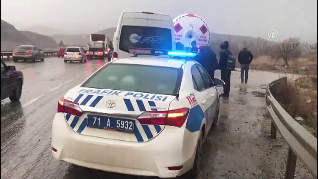Kırıkkale'de trafik kazaları: 8 yaralı