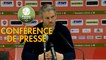 Conférence de presse Valenciennes FC - FC Lorient (1-2) : Réginald RAY (VAFC) - Mickaël LANDREAU (FCL) - 2018/2019