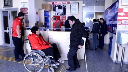 Engelliler kan ve kök hücre bağışında bulundu - ERZURUM