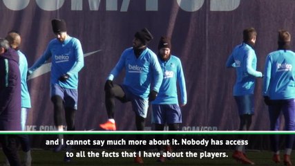 Messi's absence is my choice - Valverde