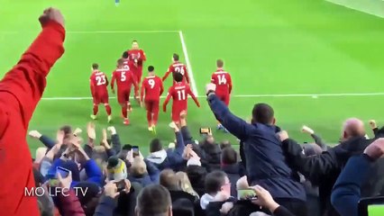 هدف محمد صلاح امام برايتون من المدرجات و انفجار ال
