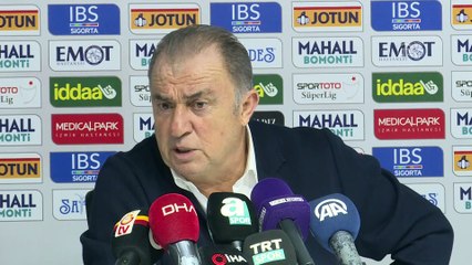 Göztepe-Galatasaray maçının ardından - Fatih Terim - İZMİR