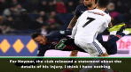 Download Video: Too early to understand Neymar's injury - Tuchel