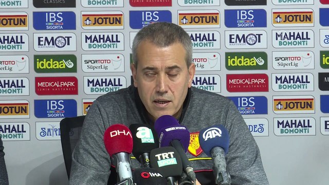 Göztepe-Galatasaray maçının ardından - Kemal Özdeş - İZMİR