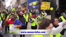 MACON-INFOS : manifestation de gilets jaunes à Mâcon le 26 janvier