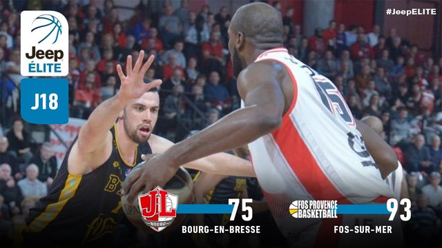 Jeep® ÉLITE : Bourg-en-Bresse vs Fos-sur-Mer (J18)