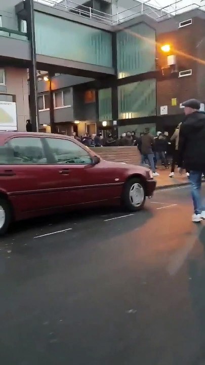 Millwall & Everton fans clash 26 Jan 2019 (version 2)