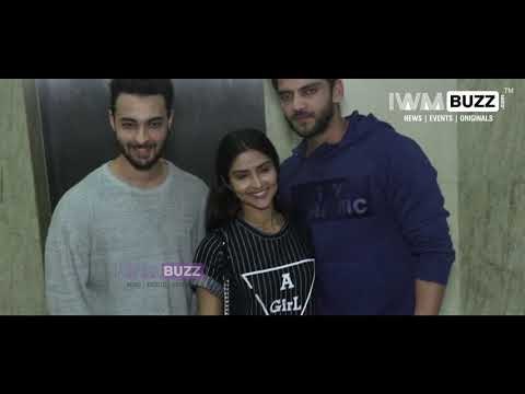 Aayush Sharma at Special Screening of Film Notebook