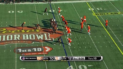 North recovers after Charles Omenihu chops ball from Jarrett Stidham