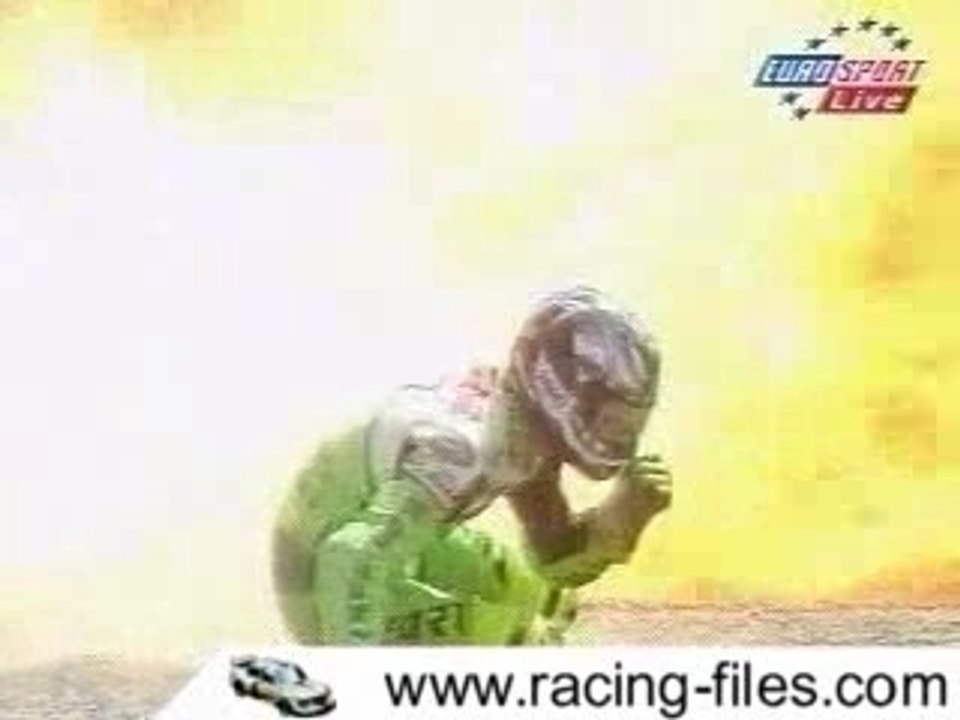 Accident Moto GP Kawasaki Explosion