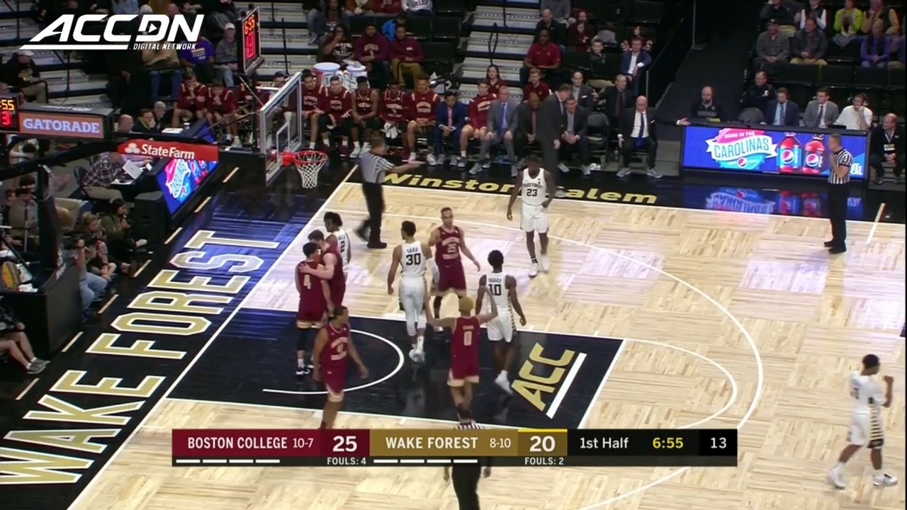 Boston College vs. Wake Forest Basketball Highlights (2018-19)
