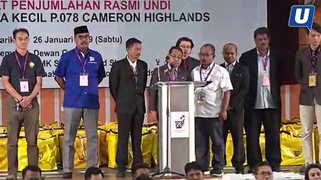 BN menang besar di Cameron Highlands