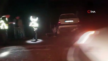 Traktörle otomobil çarpıştı: 5 yaralı