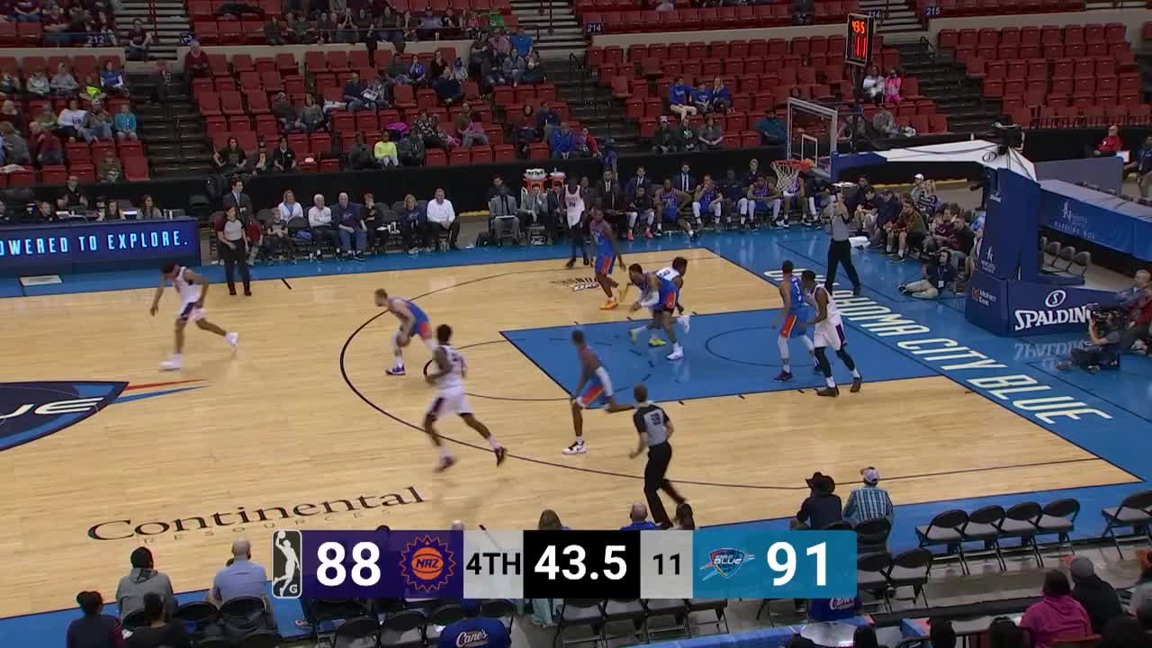 Richard Solomon with 5 Steals vs. Northern Arizona Suns