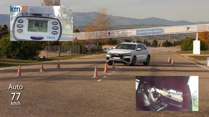 Audi Q8 2019 phô diễn khả năng đánh lái linh hoạt như xe sedan ở tốc độ 79 km-h