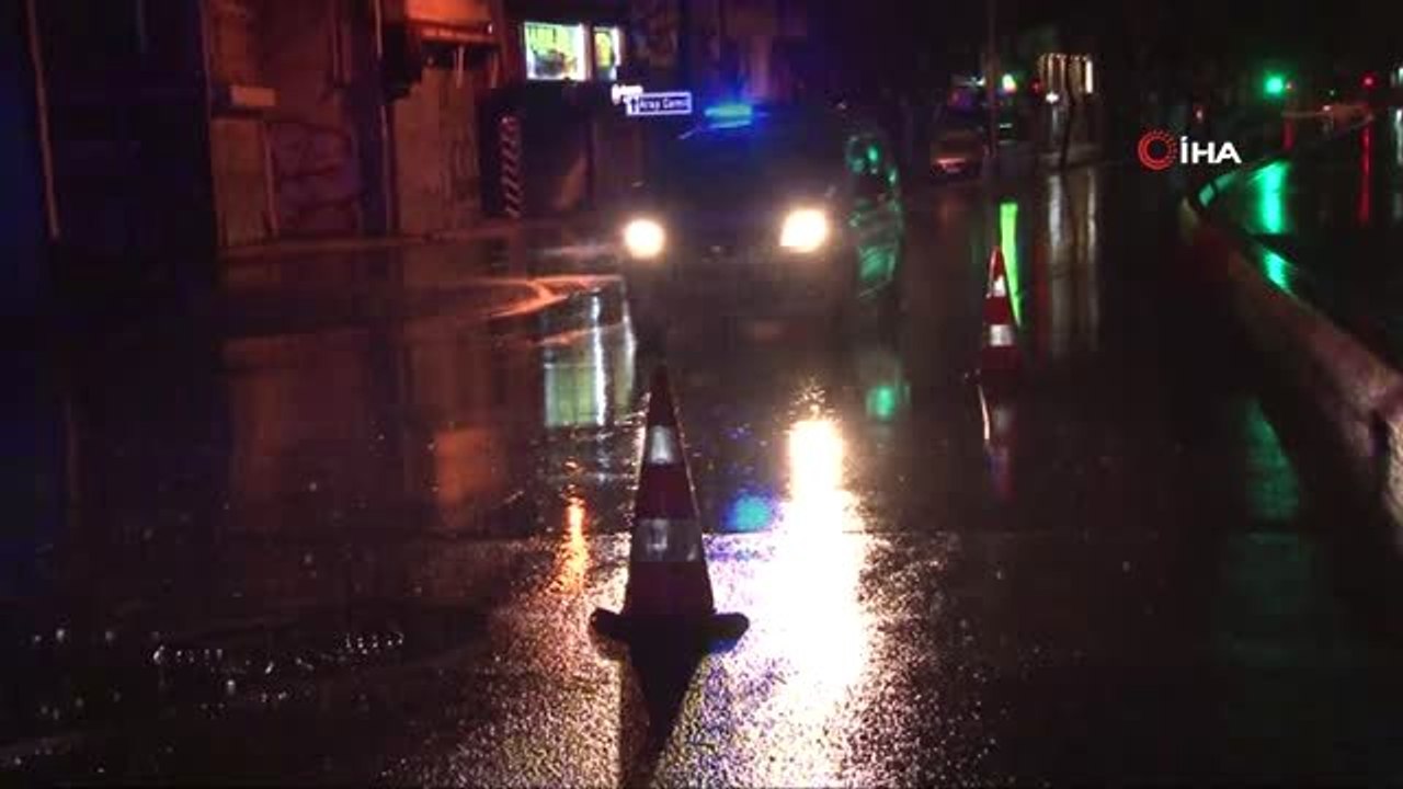 Beyoğlu Tersane Caddesinde Vinç Devrildi: 1 Yaralı