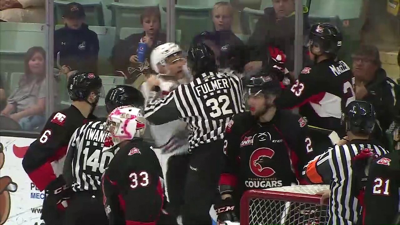 WHL Red Deer Rebels 5 defeat Prince George Cougars 1