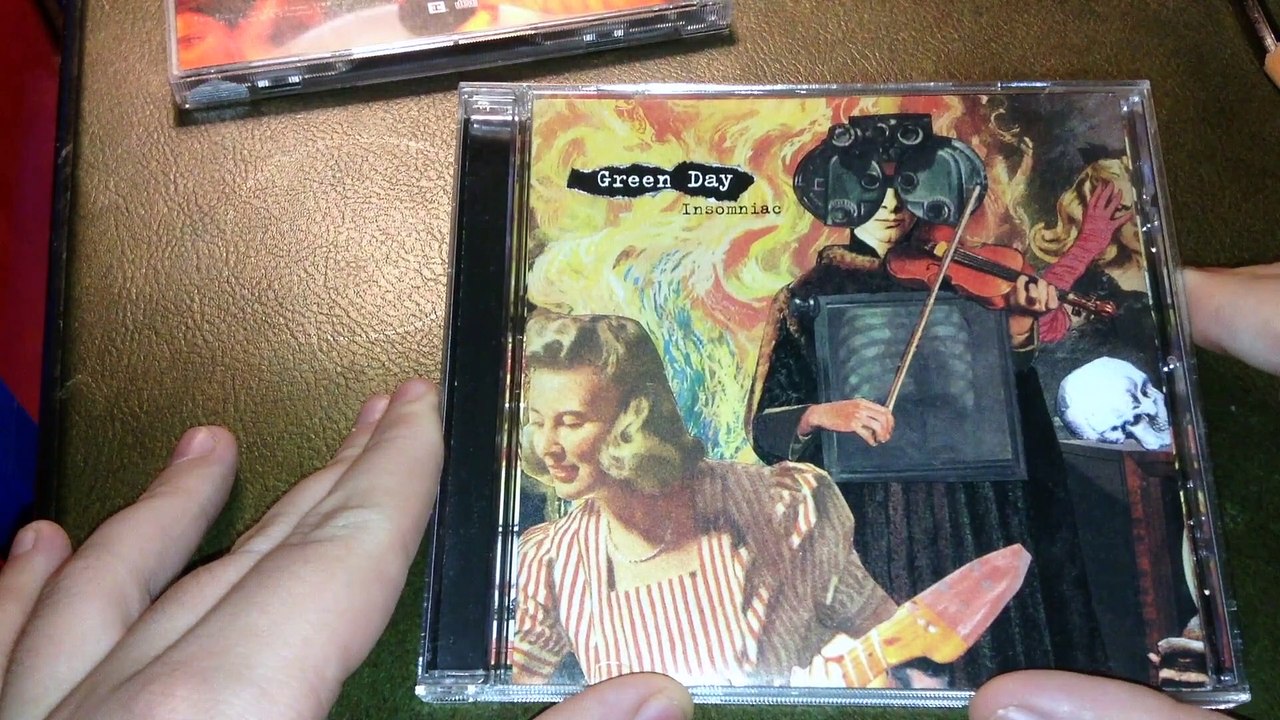 Green Day: Insomniac CD Unboxing