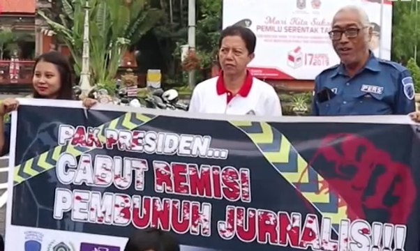 Jurnalis Bali Desak Presiden Cabut Remisi Pembunuh Wartawan Bali