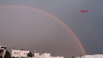 Muğla Bodrum'da Gökkuşağı Sürprizi