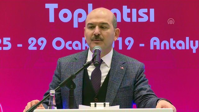 Soylu: 'Ülkede geleceğe yönelik büyük bir değişimin yaşandığı özel bir zaman dilimi içindeyiz'- ANTALYA