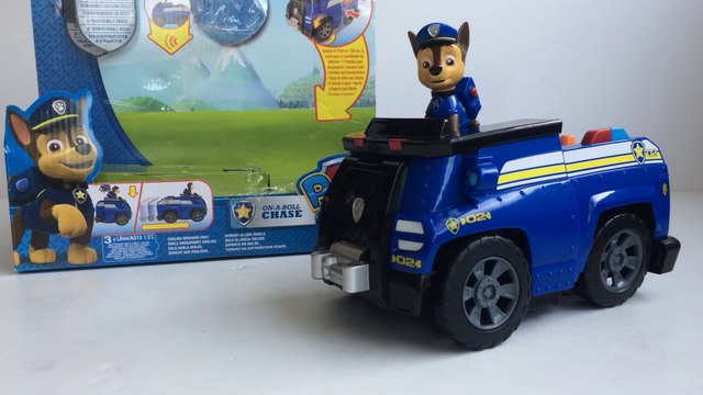 Paw Patrol on a Roll Chase de Luxe Chase Cruiser Unboxing Demo Review